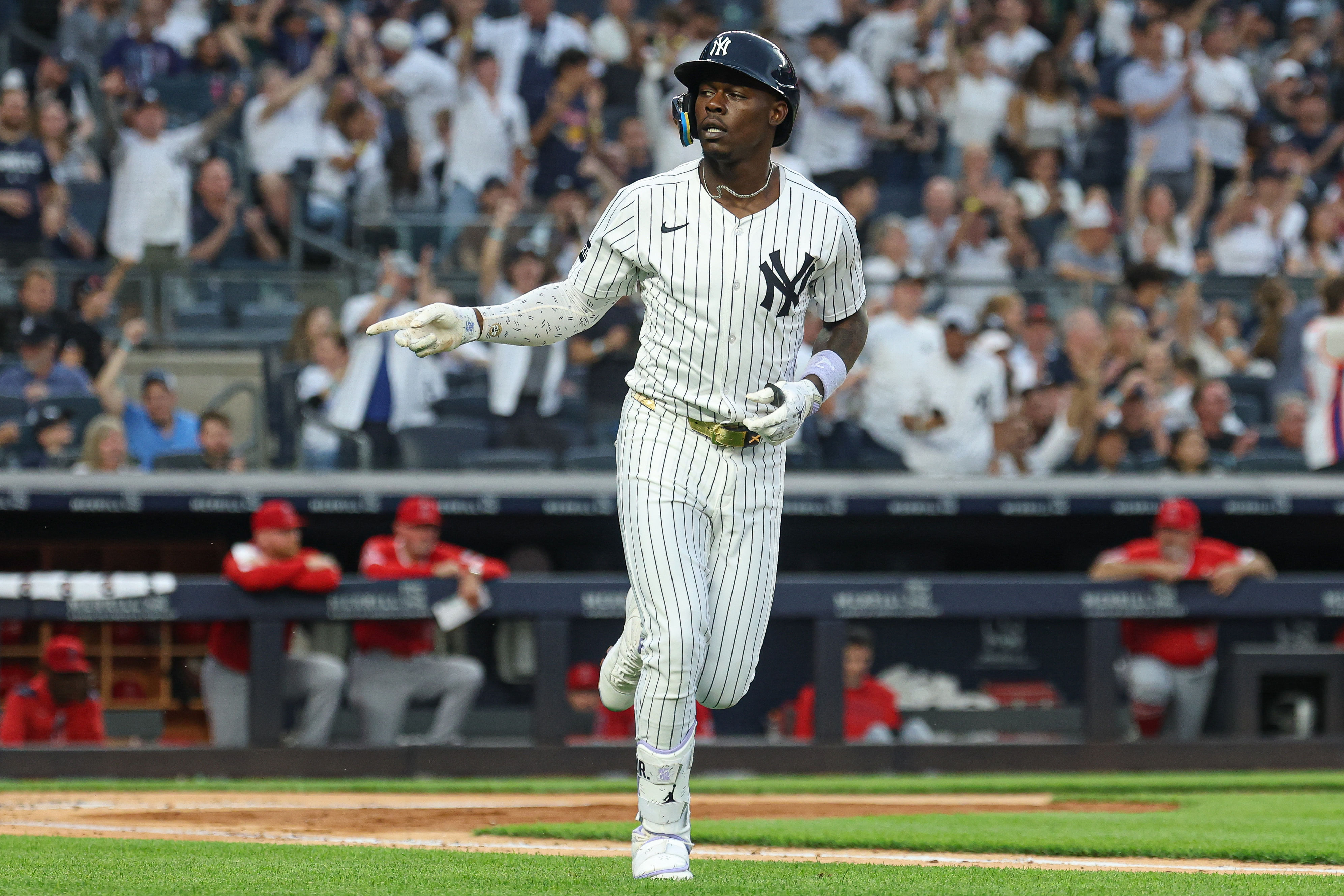 Jazz Chisholm could hit a home run today - Source: Imagn